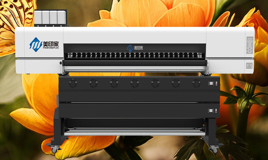 L3350 X W1260 X H1650Mm Drukarka Sublimacyjna Farbów Z USB 3 0 Połączenie 6mm Regulowalne