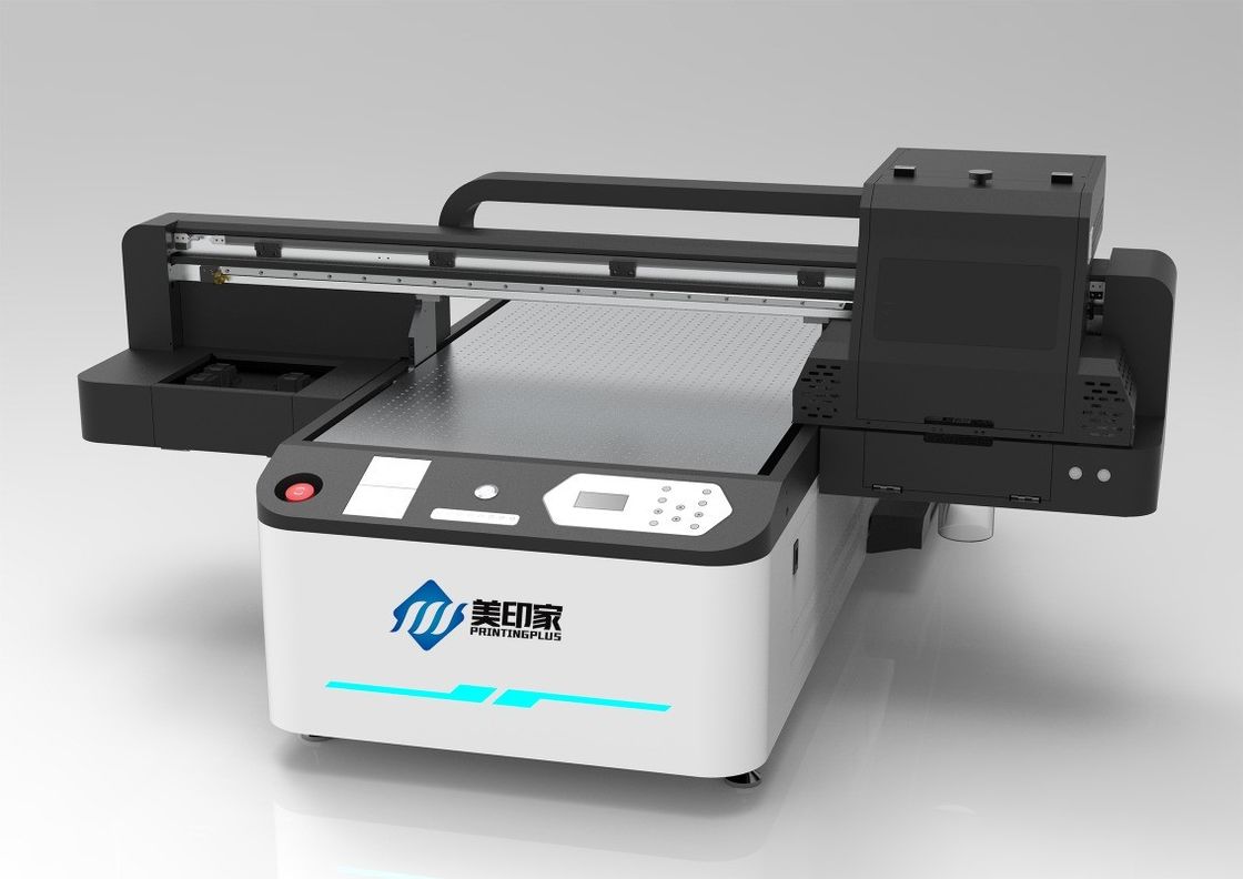 6 Prędkość przejścia CMYK UV Flatbed Printer z dużą pojemnością dla wielu materiałów
