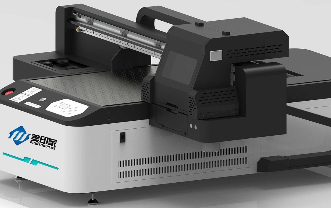 Profesjonalny drukarka typu 1440 DPI UV Inkjet Flatbed / Maszyna do druku typu UV Flatbed z przewodnikiem liniowym THK